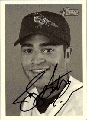 Jerry Hairston Signed 2001 Bowman Heritage - #73 Baltimore Orioles - Image 1 of 2
