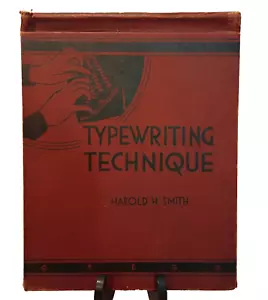 Schreibtechnik von Harold H Smith Gregg Publishing Co. Vintage 1936 - Bild 1 von 10