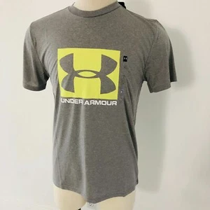 Under Armour Mens UA Tech T Shirt HeatGear Training Gray - Picture 1 of 8