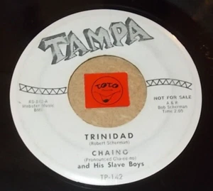 CHAINO & HIS SLAVE BOYS - TRINIDAD - THE SLIDE   / LISTEN - LATIN  ROCK EXOTICA  - Picture 1 of 2