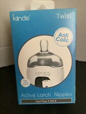 Kinde Twist Active Latch Nipples Fast Flow 2 Pack.