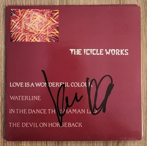 Ian McNabb Signed Icicle Works - Love Is A Wonderful Colour 7" Vinyl Record RAD - Picture 1 of 1