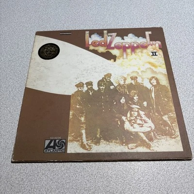 Led Zeppelin II 2 1969 Rare Variant RIAA Gold Record Award Certified Sticker SD - Image 1 of 4