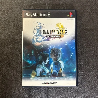 USED Final Fantasy X International PS2 Japanese version English Compatible - Image 1 of 4