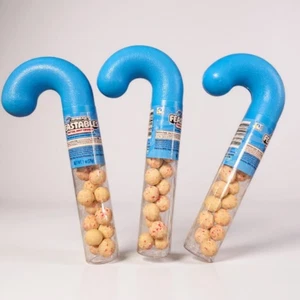 3 pezzi Mr Beast Feastables Pretzel canna di caramelle croccante come nuova 1 oz - Foto 1 di 4