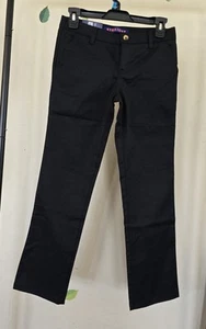 French Toast Girls' Straight Size 12 Pants Black NWT. - Picture 1 of 9