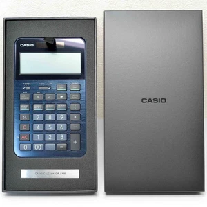 CASIO S100 Flagship Model Premium Calculator Blue Made in Japan New Boxed - Picture 1 of 10