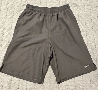 Nike Boys Swim Trunks Gray XL  Soft Mesh Lined - Image 1 of 4