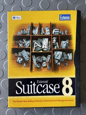 Vintage Extensis Suitcase 8 with CD & Serial Number & Registration Card - Image 1 of 2