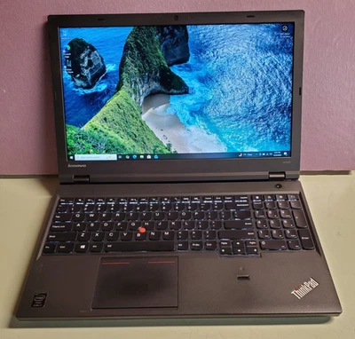 Lenovo ThinkPad W540/i7-4700MQ 2,40 GHz/ 24G Ram/ 250G SSD/ Win10Pro (BKLT KB) Foto 1 de 4