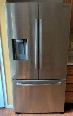 Refrigerador Samsung RF27T5201SR/AA puerta francesa acero inoxidable excelente estado Foto 1 de 4