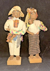 Guatemalteca - Hecha a mano años 60 vintage - Muñecas de tela (2) Muy bonitas - Imagen 1 de 6