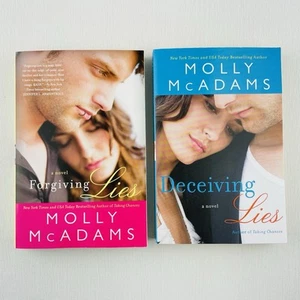 Molly McAdams Book Bundle LOT x2 Forgiving Lies & Deceiving Lies PB Books - Picture 1 of 18