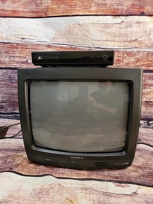 Orion 13” in. CRT Retro Gaming Antenna RF TV Model 1326 W/ Remotes & Converter - Image 1 of 4