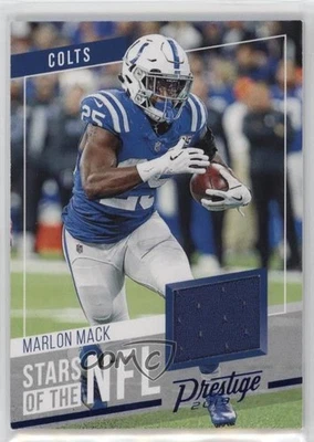2019 Panini Prestige Stars of the NFL Xtra Points Blue Marlon Mack #SS-MM - Image 1 of 2