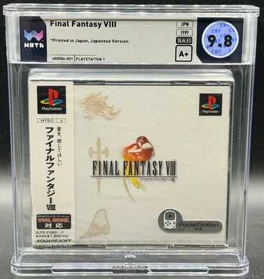 Final Fantasy VIII 8 Sony PlayStation PS1 Versión Japonesa Precintado WATA 9.8 A+ Foto 1 de 2