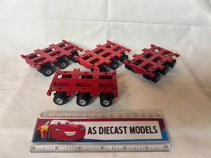 Corgi Modern Truck Heavy Haulage X4 Red Nicholas Bogies 1/50 - Picture 1 of 3