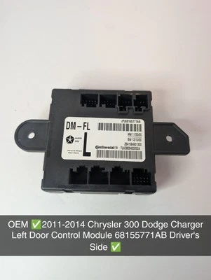 OEM ✅2011-2014 Chrysler 300 Dodge Charger Left Door Control Module 68155771AB  Foto 1 de 4