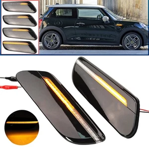 Sequential Indicator Light Smoked Dynamic F56 F55 F57 Cooper For Mini LCI2 1pair - Picture 1 of 9