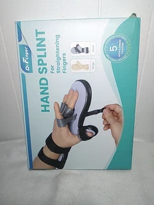 Dr. Finger Resting Hand Stecca Tutore per raddrizzare le dita - mano sinistra NUOVO - Foto 1 di 4