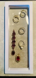 Floating Frame 23 x 9 cm Black for Presentation Display of Coins Jewelry Objects - Picture 1 of 8