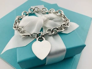 Tiffany Armband mit Herzanhänger - Bild 1 von 5