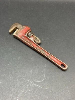 Vintage RIDGID 10" Heavy Duty Pipe Wrench The Ridge Tool Co. Elyria Ohio USA! - Image 1 of 4