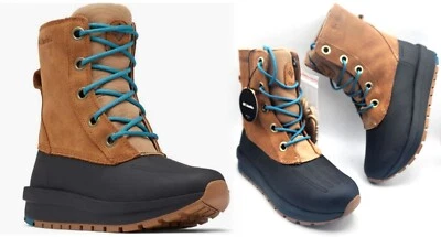 $120 Columbia Moritza Shield Omni-Calor Gamuza Cuero Senderismo/Nieve Bota Impermeable Foto 1 de 4