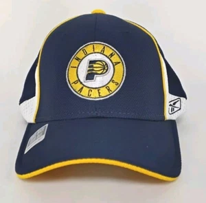 NBA Indiana Pacers Reebok Fitted Draft Day Hat Team Gear Cap - Picture 1 of 11