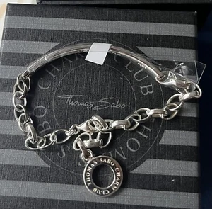 Thomas Sabo X0211-001-12 L 19,5 cm Love Bridge Charm Armband - Bild 1 von 6