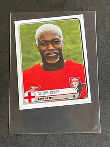 Pegatinas Panini UEFA Champions of Europe 2005 1955-2005 DJIBRIL CISSE LIVERPOOL - Imagen 1 de 3
