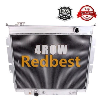 Radiador de 4 filas para Ford 1983-1996 F Super Duty F250 F350 F59 6,9 L 7,3 L V8 CC1165 Foto 1 de 4