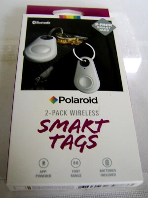 Polaroid Bluetooth 2 Pack Wireless Smart Tags - New - Image 1 of 4
