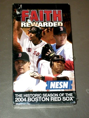 Faith Rewarded: The Historic Season of the 2004 Boston Red Sox VHS NEW SEALED - Image 1 of 2