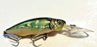 Megabass Bait-X Wobbler, Crankbait, Kunstköder, 6,6 cm, Floating - Bild 1 von 3