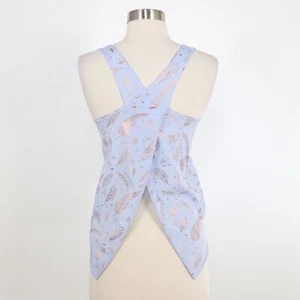 ivivva Tank Top Girls 12 Free To Run Singlet Purple RoseGold Run Loose Wrap Back - Picture 1 of 11