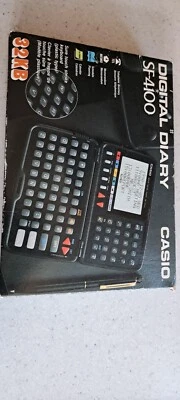 CASIO DIGITAL DIARY SF4100 BOXED WITH MANUAL 📓VGC📓 - Image 1 of 4
