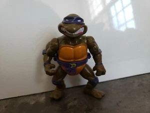1990 Storage Shell Donatello Ninja Turtles TMNT Vintage Figure Playmates - Picture 1 of 9