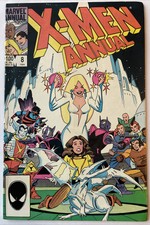 Uncanny X-Men Annual #8 • The Adventures Of Lockheed & Kitty! Marvel 1984