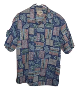 Cooke Street Men’s Short Sleeve Hawaiian Shirt Size XL Floral Print 100% Cotton  - Picture 1 of 6
