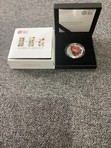 The Remembrance Day 2018 Großbritannien £5 Silbermünze PP in Original Box mit Zertifikat. - Bild 1 von 7