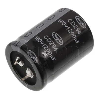 Condensador a presión 160V 1200uF 30x50mm 105C Jianghai Foto 1 de 2