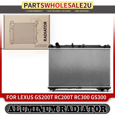 Radiador para Lexus GS200t RC200t 2016-2017 RC300 2018-2021 GS300 2018-2019 2,0 L Foto 1 de 4