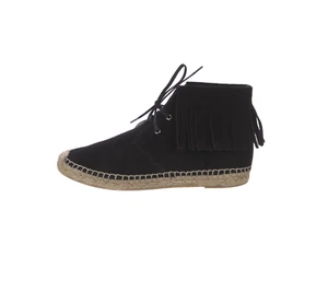 Saint Laurent Wildleder Fransen Espadrille Schnürstiefel - Bild 1 von 5