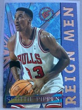 1995-96 Topps Stadium Club Reign Men Scottie Pippen #RM7 HOF-Chicago Bulls