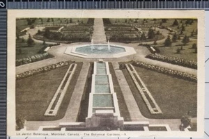 OLD POSTCARD 1949 CANADA MONTREAL BOTANICAL GARDENS - Picture 1 of 2