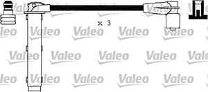 VALEO Ignition Cable Kit For FIAT LANCIA Brava Bravo I Marea Weekend Y 95-03 NEW - Picture 1 of 1