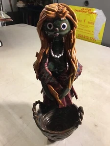Czech Clay Figurine 9”by B. K 1994 From The Estate of Ivan & Samantha Lendl - Picture 1 of 10