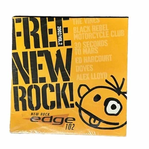 Factory Sealed CD 2002 Canadian Free New Rock Edge 102 Vol 2! 30 Seconds To Mars - Foto 1 di 2