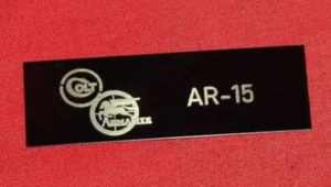Colt Firearms Armalite Display Case Plaque - Picture 1 of 2